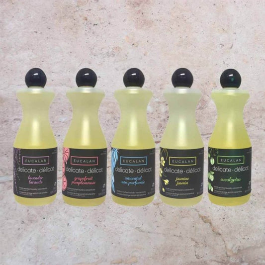 Eucalan skystas skalbiklis mezginiams