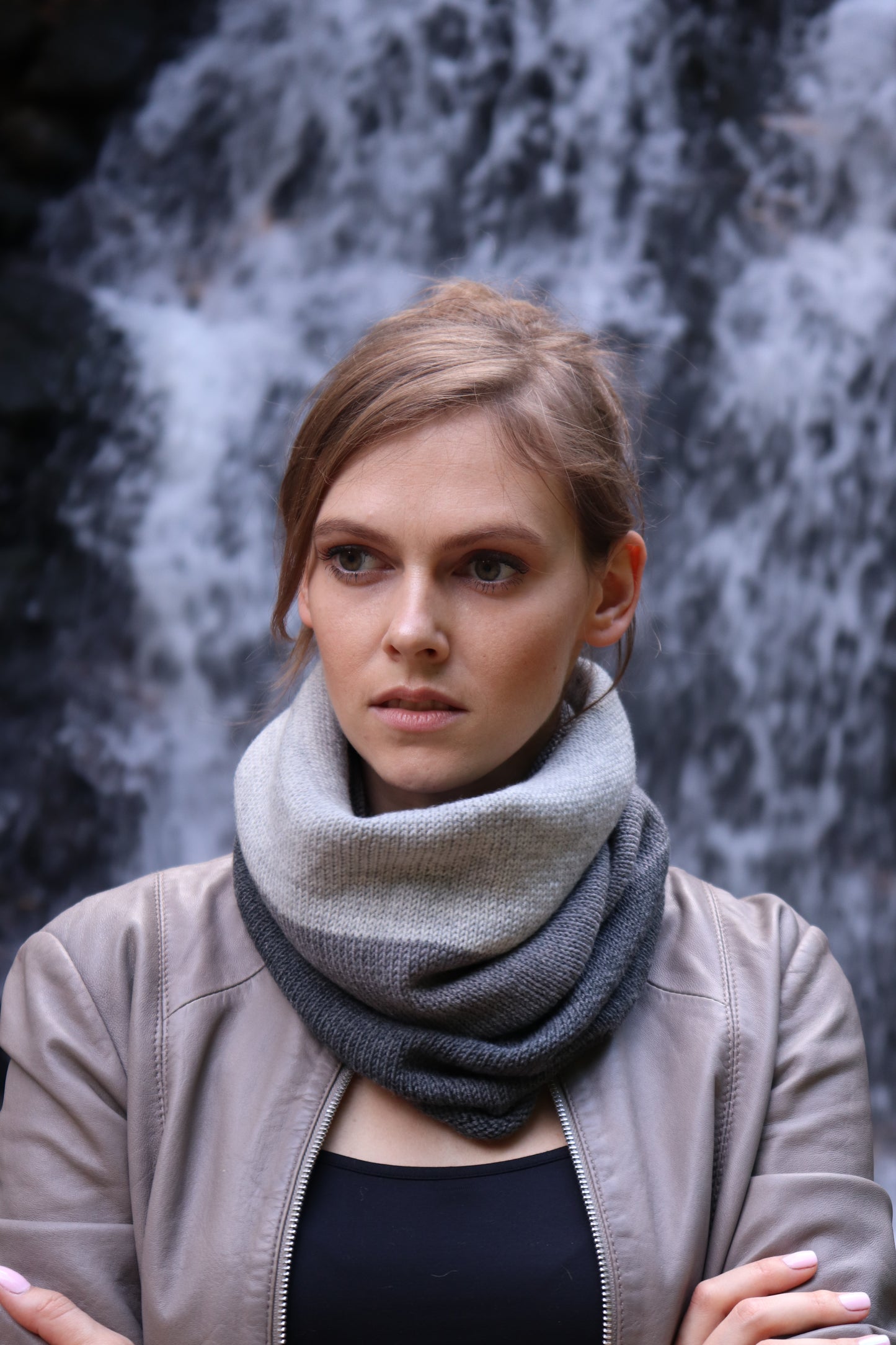 Merino vilnos megzta mova