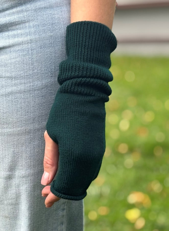 Merino vilnos megztos riešinės