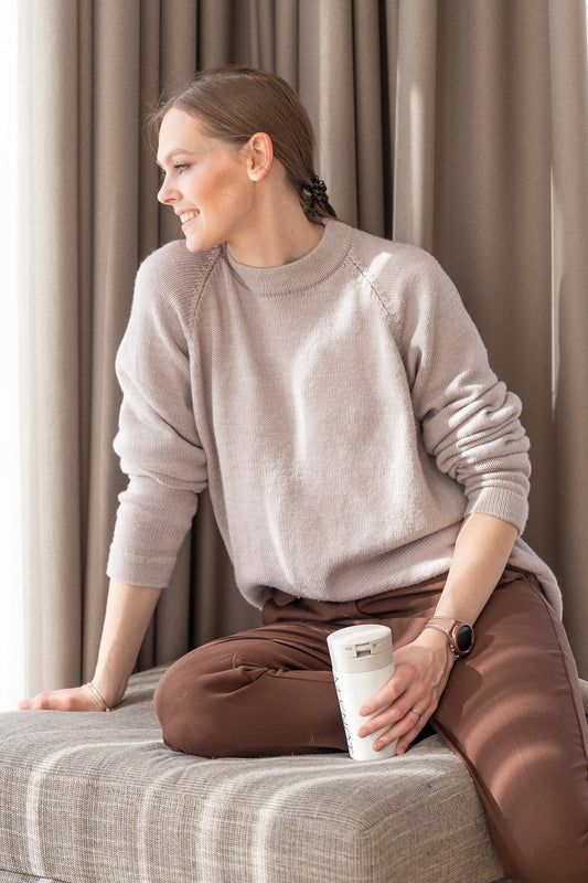 Merino vilnos megztinis moterims