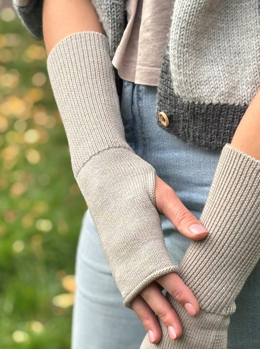 Merino vilnos megztos riešinės