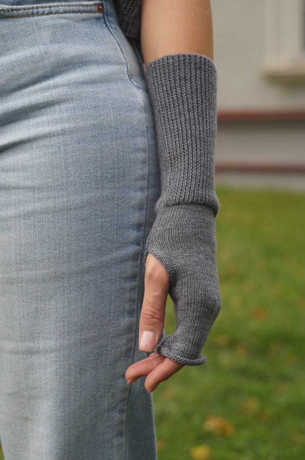 Merino vilnos megztos riešinės