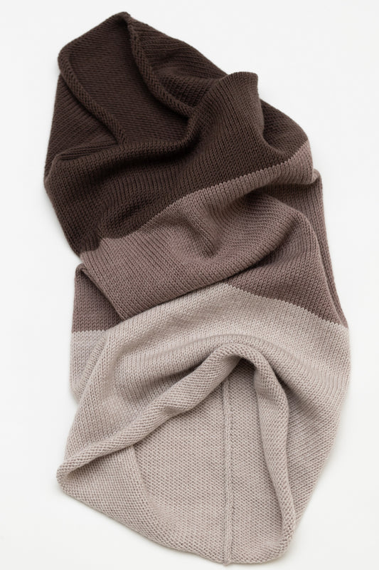 Rusvų spalvų merino mova